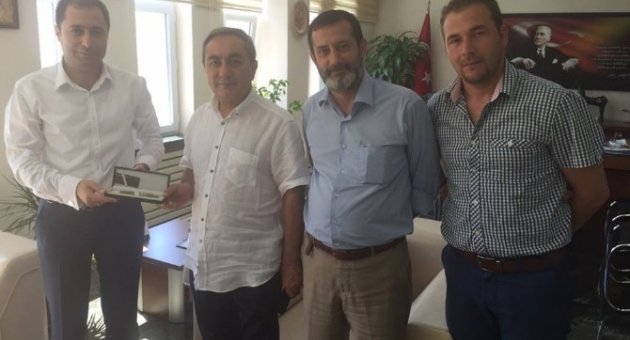 Mhp Çanakkale Milletvekili Tuna’dan Alay Komutanı Ve Emniyet Müdürüne Ziyaret