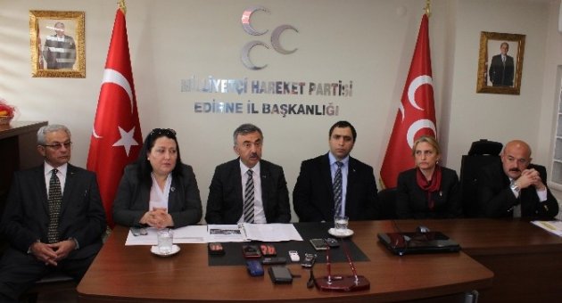 Mhp Edirne Milletvekili Adayı Şimşek, ’stant Tartışmalarına’ Açıklık Getirdi
