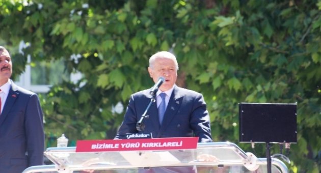 Mhp Genel Başkanı Bahçeli Kırklareli’de