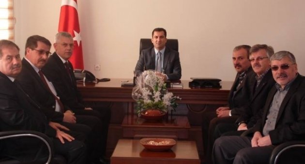 Mhp İlçe Teşkilatı Kaymakam Kakillioğlu’nu Ziyaret Etti