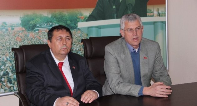 Mhp Milletvekili Aday Adayı Karayel Çan İlçe Teşkilatını Ziyaret Etti