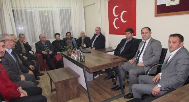 Mhp Milletvekili Aday Adayı Mehmet Ali Çetin’den Yenice’ye Ziyaret