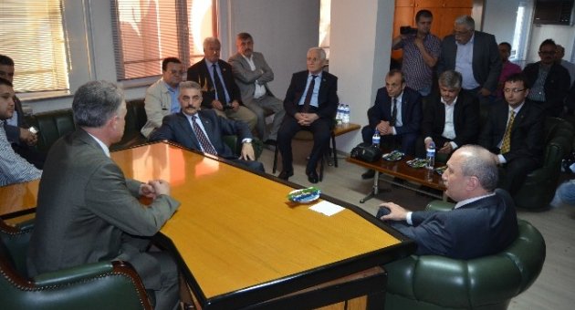 Mhp Milletvekili Adayları Bal-göç’ü Ziyaret Etti