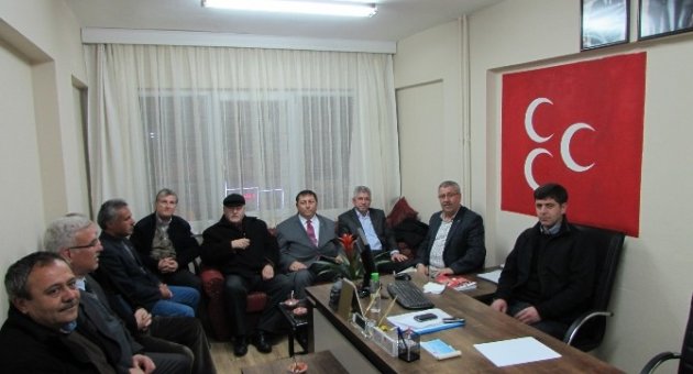 Mhp Yenice İlçe Teşkilatına Aday Ziyaretleri Sürüyor