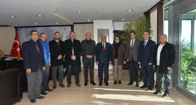 Mhp’den Başkan Arslan’a Ziyaret
