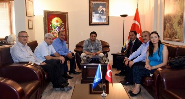 Mhp’li Koç’tan Başkan Acar’a Ziyaret