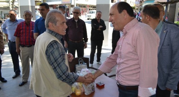 Mhp’li Milletvekili Adayı Ok Bigadiç’te