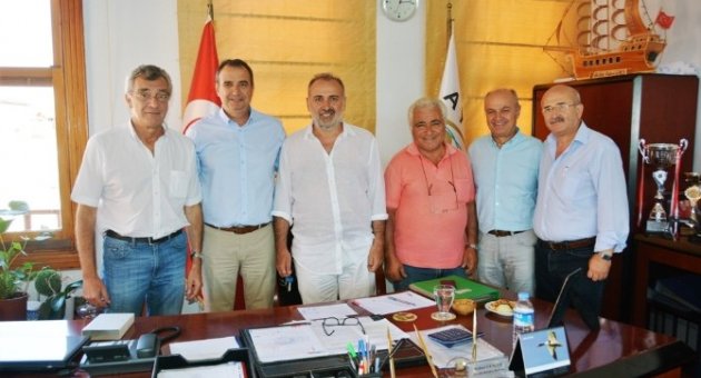 Midilli Belediye Başkanından Başkan Gençer’e Ziyaret