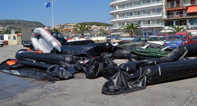 Midilli’de Kaçak Göçmen Sayısı 10 Bine Ulaştı