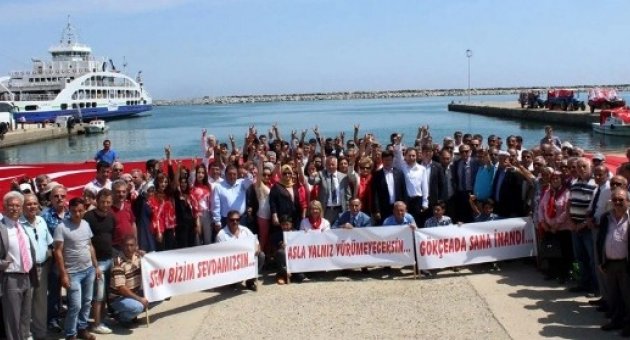 Milletvekili Adayı Tuna Gökçeada’da