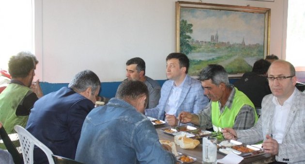 Milletvekili Hamza Dağ 1 Mayıs’ta İşçilerle Buluştu