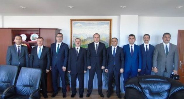 Milli Eğitim Müdürlerinden Kaymakam Keskin’e Ziyaret