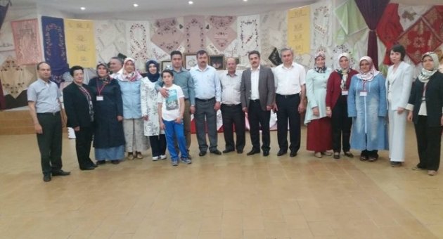Milli Eğitim Müdürü Memiş Yenice’de Açılan Sergiyi Gezdi