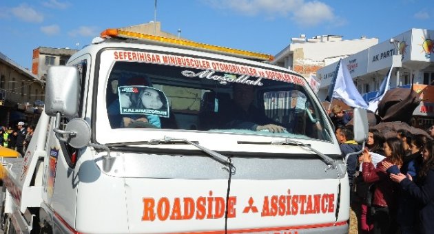 Minibüs Şoförleri Özgecan İçin Eylemde