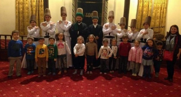 Minik Öğrenciler, Semazenlere Büyük İlgi Gösterdi