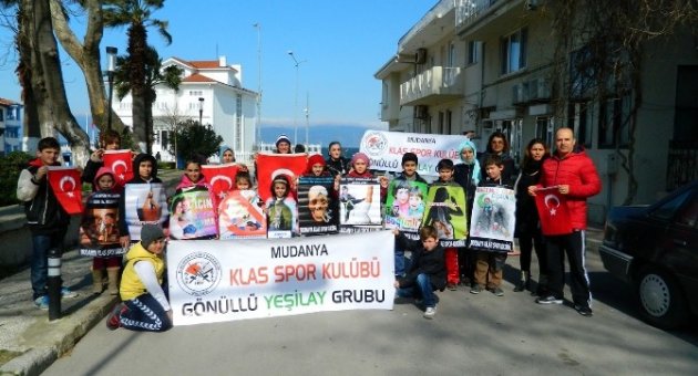 Minik Sporculardan ‘uyuşturucuya Hayır’ Yürüyüşü