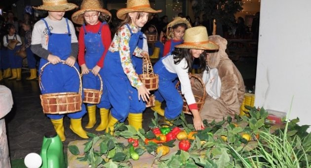 Minikler, Ali Baba’nın Masal Çiftliğin’de Doğayla Buluştu