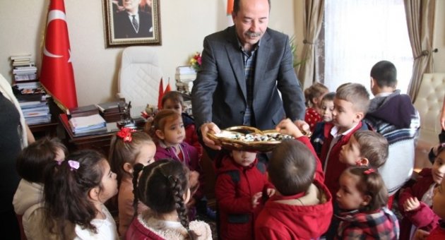 Miniklerden Atatürk Odası’na Ziyaret