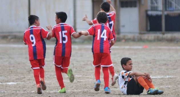 Miniklerden Gol Yağmuru