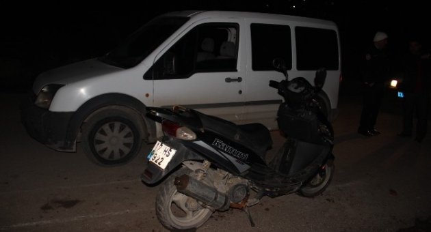 Motor Hırsızı Suçüstü Yakalandı