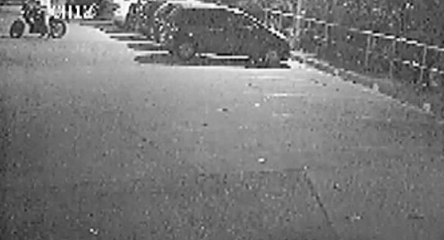 Motosiklet Hırsızları Güvenlik Kameralarına İşte Böyle Yakalandı