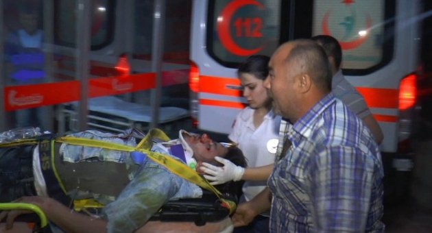 Motosiklet Takla Attı: 1 Yaralı