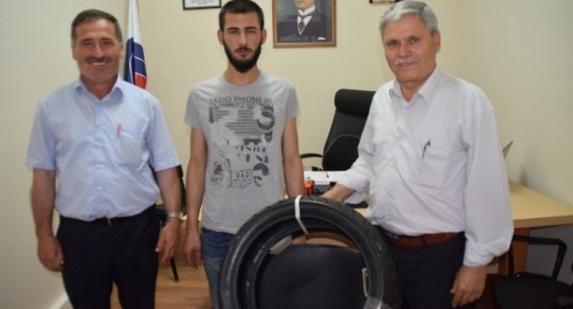 Motosiklet Tutkununa Belediye Desteği