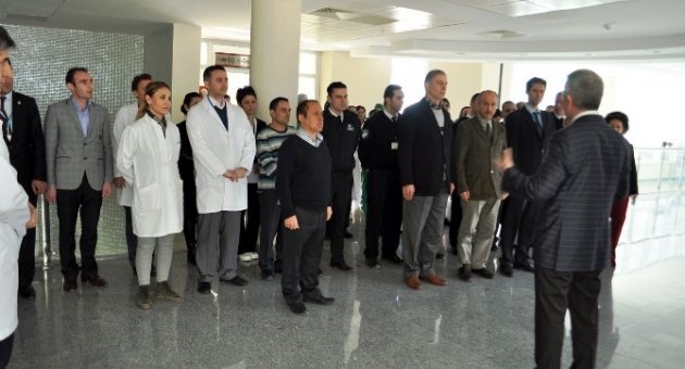 Mudanya Devlet Hastanesi Çanakkale Şehitlerini Andı