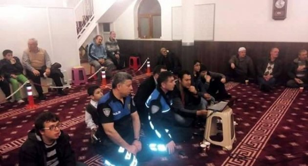 Mudanya Polisinden Camide Toplantı