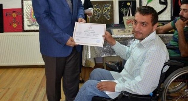 Mudanya’da Engelliler Filografi Sanatını Öğrendi
