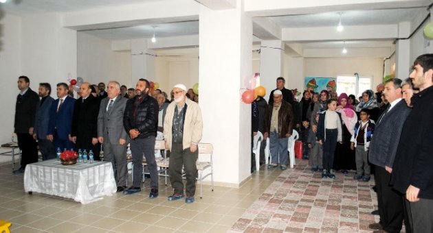 Mudanya’da Kur’an Kursu Bünyesinde Ana Okulu Açıldı