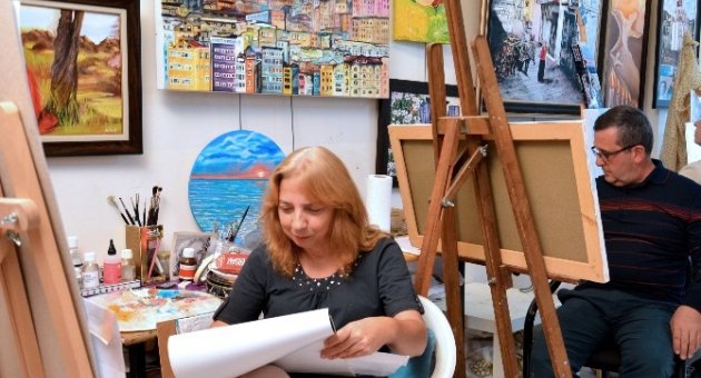 Mudanya’da “resim” Dostluğu