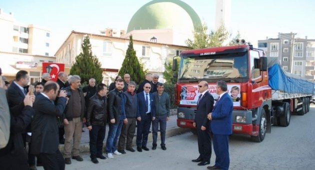 Mudanya’dan Bayırbucak Türkmenlerine Yardım