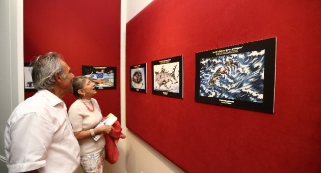 Mültecilerin Yaşamı Çizgilere Yansıdı