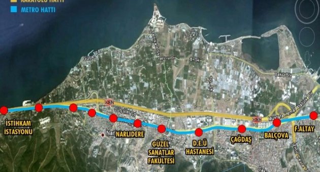 Narlıdere Metrosu İçin İkinci Adım