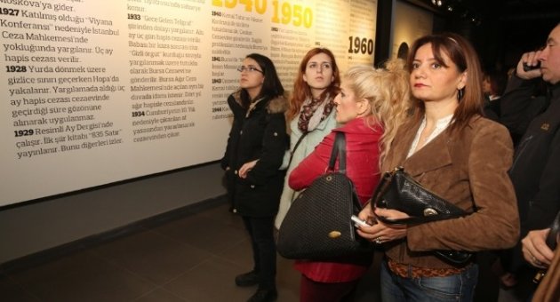 Nazım Hikmet Nilüfer’de Yaşatılıyor