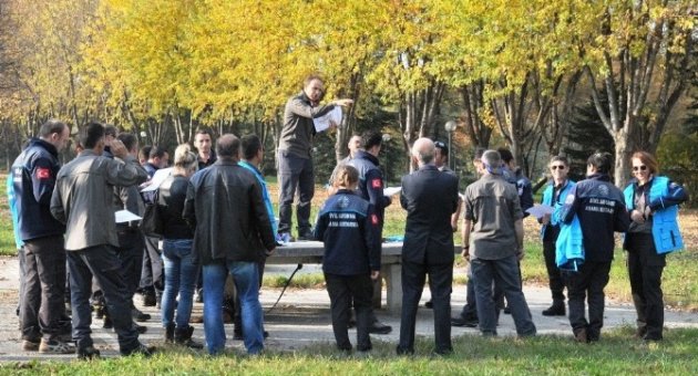 Nilüfer Arama Kurtarma’ya “oryantiring” Eğitimi