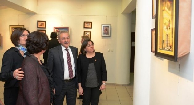 Nilüfer’de Çini Ve Rölyef Sergisi