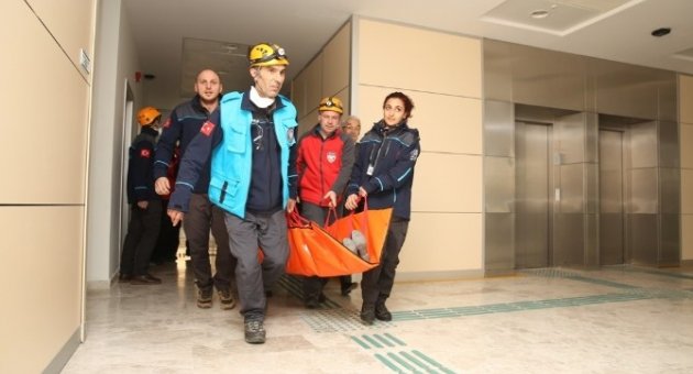 Nilüfer’de Gerçeği Aratmayan Tatbikat