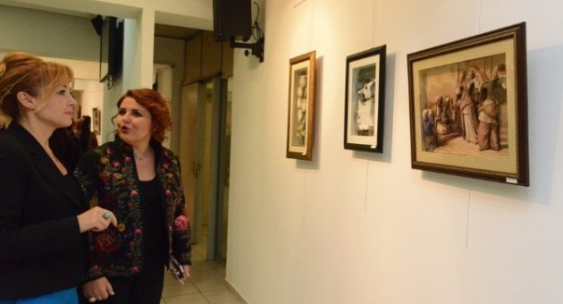 Nilüfer’de Kağıt Rölyef Sergisine Büyük İlgi