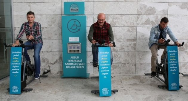 Nilüfer’de Pedallar Şarj İçin Dönecek