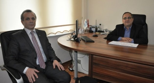 Nkü Rektör Adayı Burhan Arslan’dan İha Trakya Bölge Müdürlüğü’ne Ziyaret