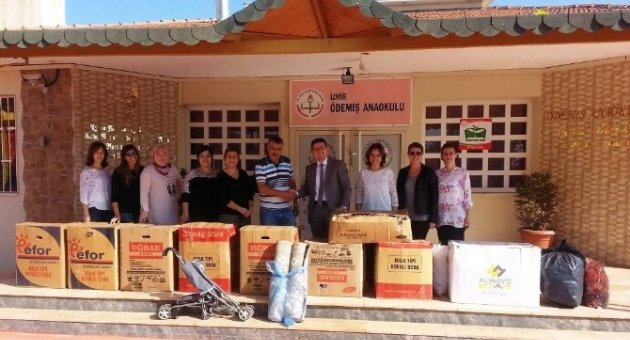 Ödemiş Anaokulu Okul Aile Birliği’nden Örnek Çalışma