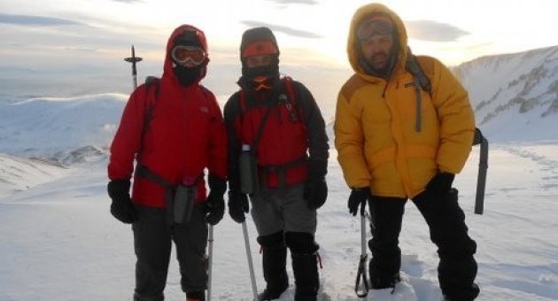 Ödemişli Efe Dağcılar Erciyes Zirvesinde
