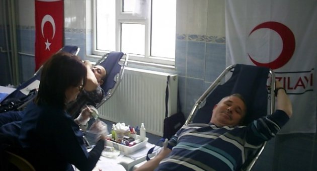 Öğrenci Yurdunda Kan Bağışı Kampanyası