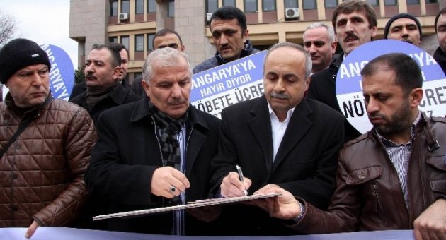 Öğretmenlerden Nöbet Ve Ek Ders Ücreti Eylemi