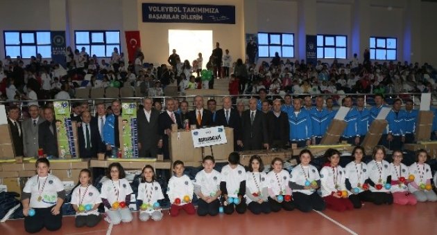 Okulları Spor Ateşi Sardı