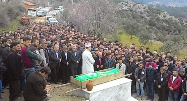 Ölen Madenciye Gözyaşlarıyla Veda