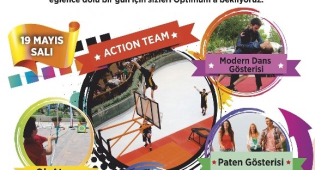 Optimum’da 19 Mayıs’a Özel Spor Festivali