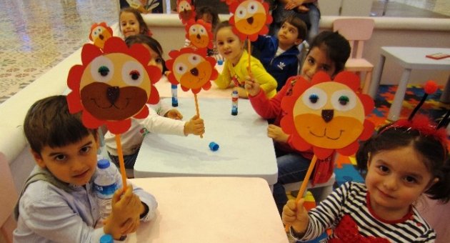 Optimum’da Çocuklara Eğlence Çok